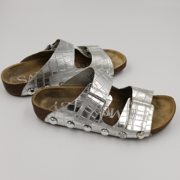 silver summer shoes